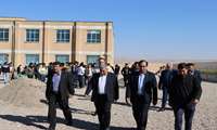 بازدید فرماندار شهرستان لیلان و مدیرکل آموزش فنی و حرفه‌ای آذربایجان شرقی از محل دبیرستان این شهرستان در راستای اجرای طرح «همنوا»