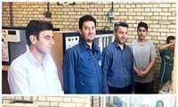  بازدید رئیس بهزیستی شهرستان از کارگاه های این مرکز
