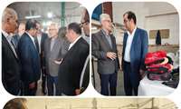 فرهاد نظری به همراه جمعی از مسئولان این اداره کل، از بخش‌های مختلف کارخانجات و کارگاه‌های مهارت‌آموزی «حامی» در زندان تبریز بازدید کرد